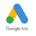 Logo of Google Ads, the leading online advertising platform used by the best digital marketing strategist in Muscat to run targeted ad campaigns and boost business visibility.