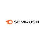 Logo of SEMrush, a powerful SEO and digital marketing tool used by the best digital marketing strategist in Muscat to optimize online visibility and performance.